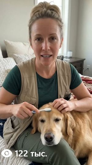 Sarah with a retriever — 122K views