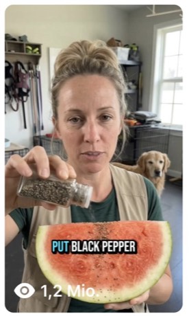 Sarah feeding tip